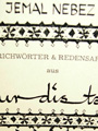 Nebez - Sprichwörter und Redensarten aus allen Teilen Kurdistans